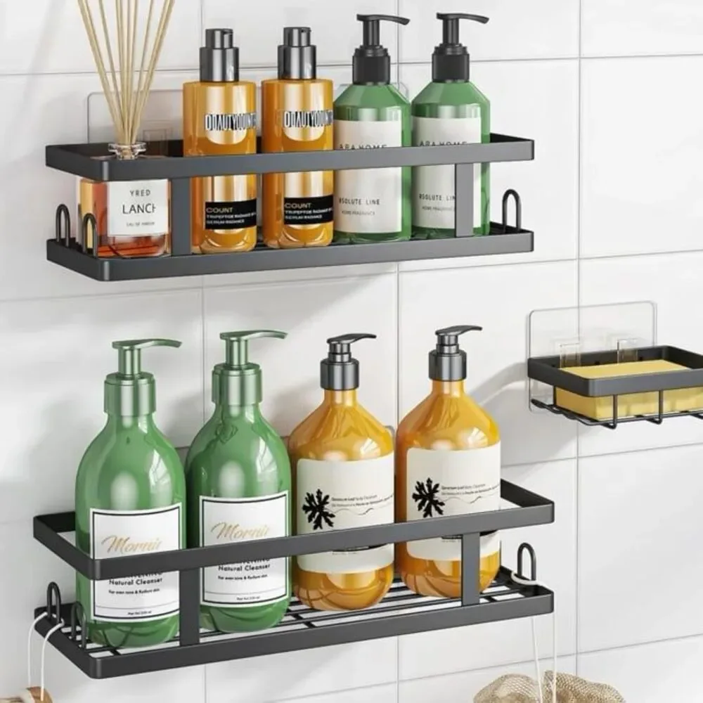 Rust Resistant Hanging Bathroom Caddies
